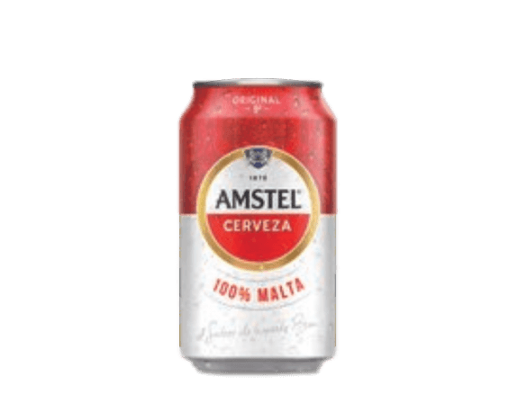 Lata cerveza Amstel