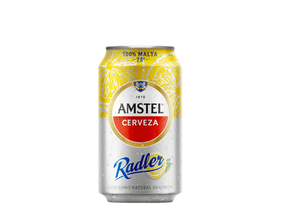 Lata cerveza Amstel Radler