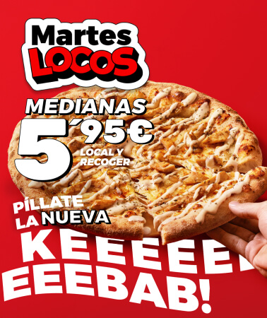 Martes Locos: Píllate la nueva Kebab por 5,95€ solo a recoger o en local