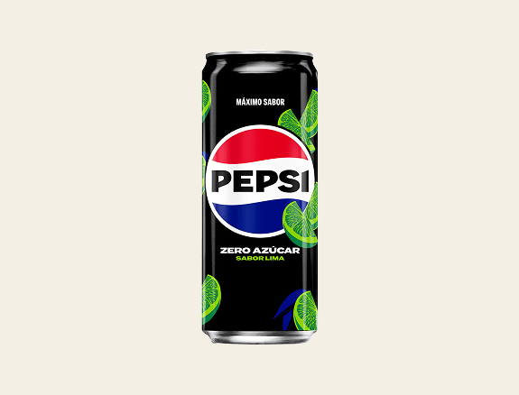 Lata Pepsi Zero Lima